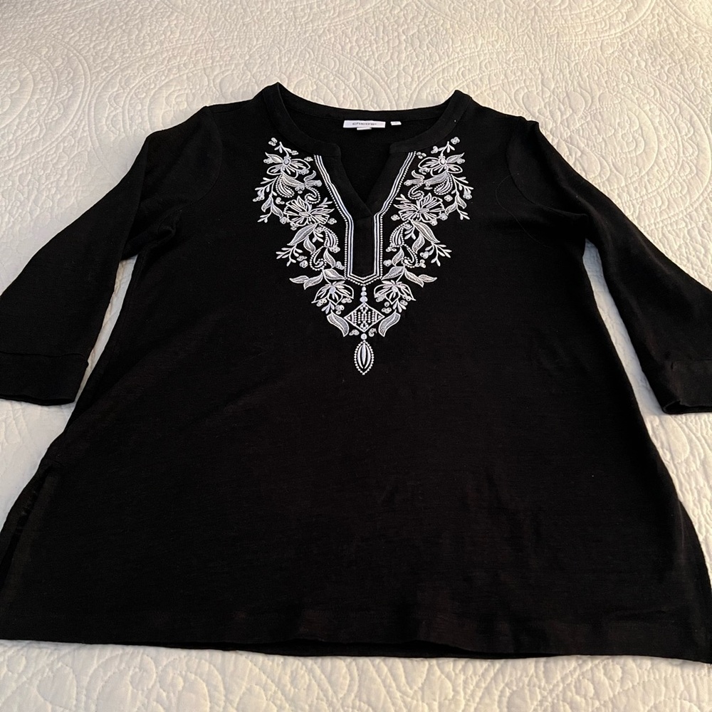 Chico's Black Blouse